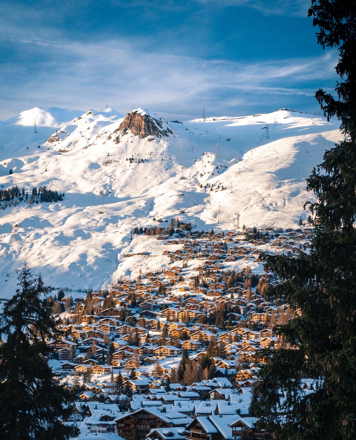 Chalet in Verbier under analysis